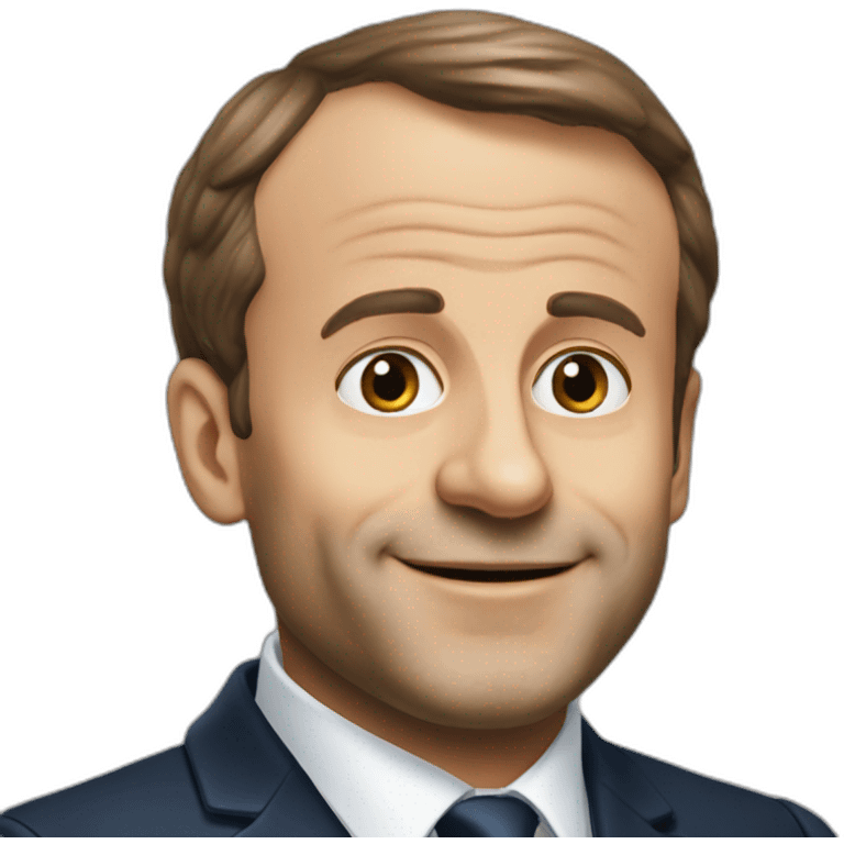 Emanuel macron bière emoji