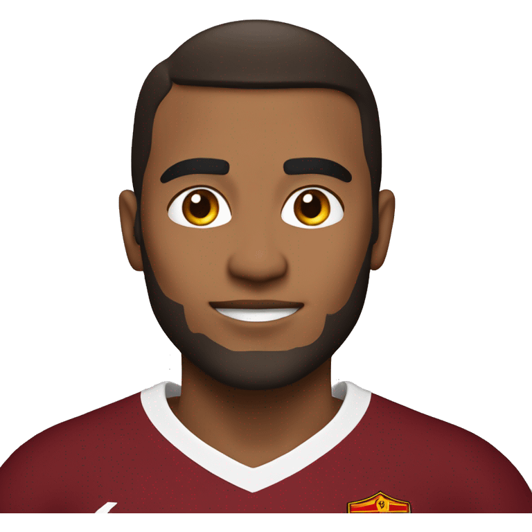 Roma football club player  emoji