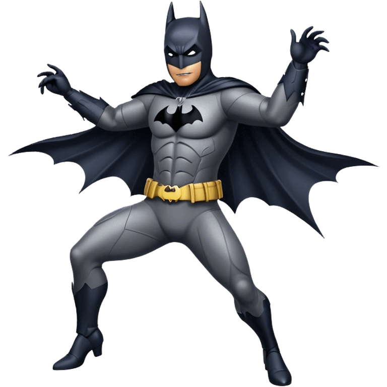 a dancing batman emoji