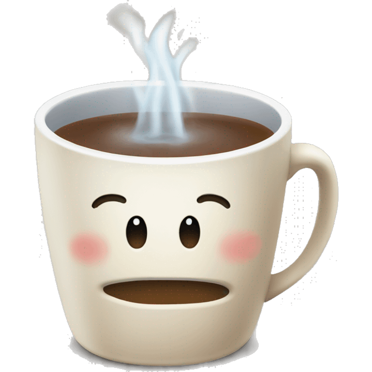 hot water in cup emoji