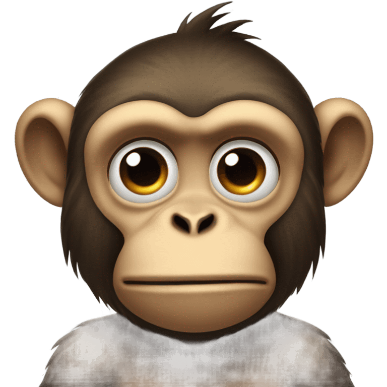 sad monkey emoji