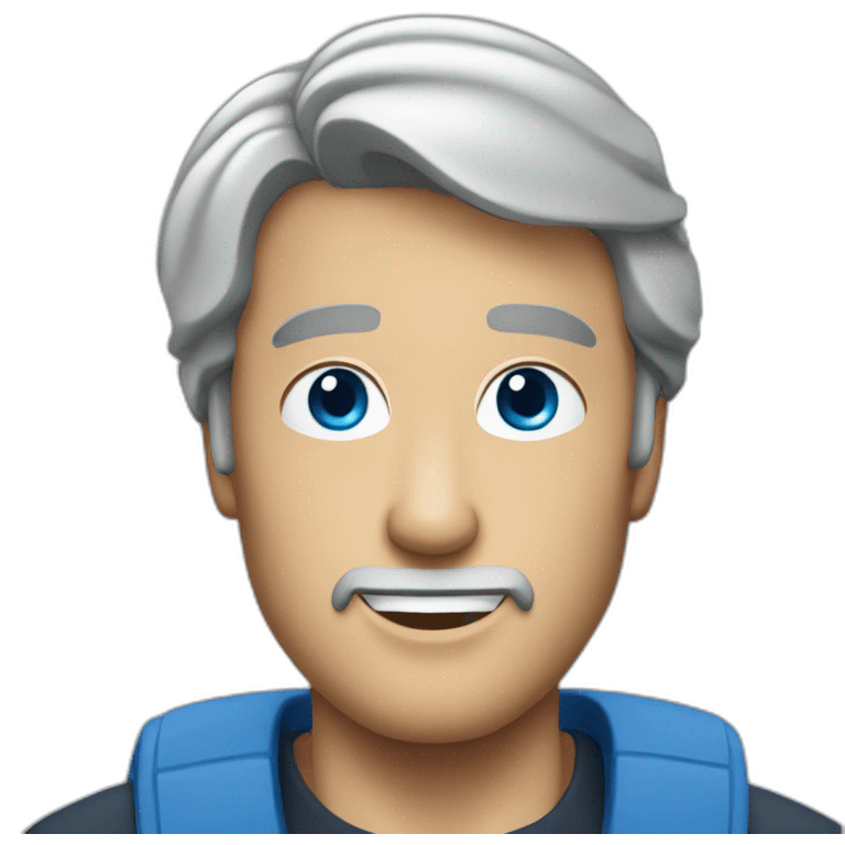 Avatar's James Cameron blue character emoji