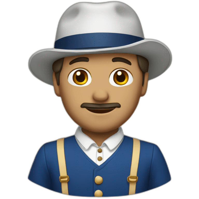 french man in france clothing emoji