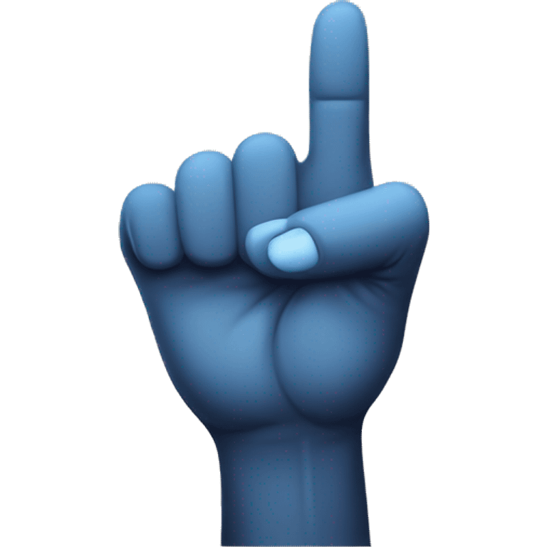 Magic-themed thumbs-up icon, Hand with long sharp nails emoji