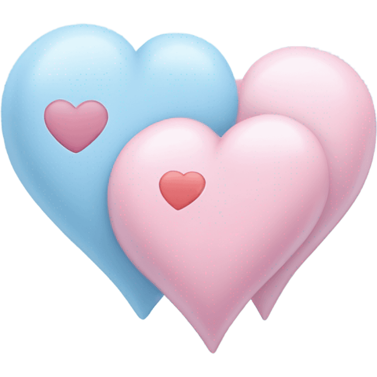 Couple-of-hearts-coloured-light-pastel-shade emoji