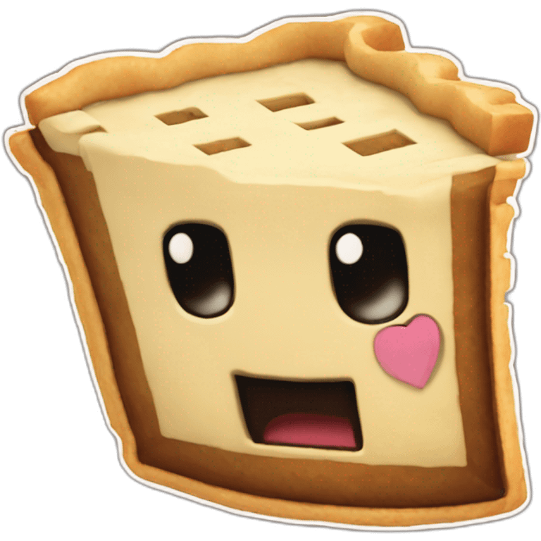 minecraft style pie emoji