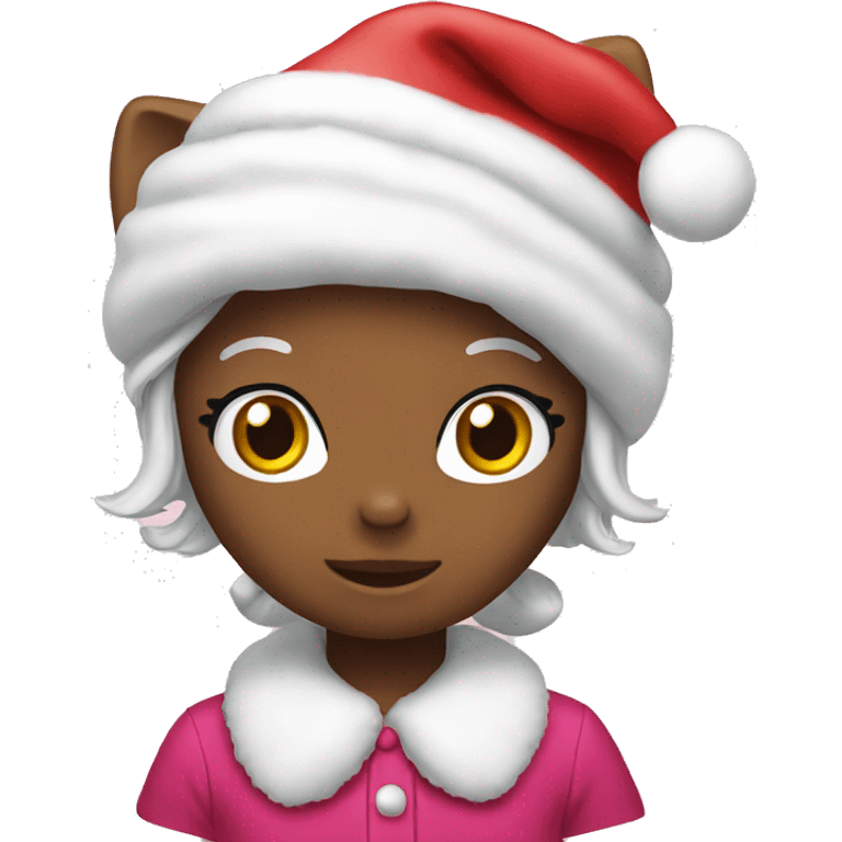 Christmas hello kitty  emoji