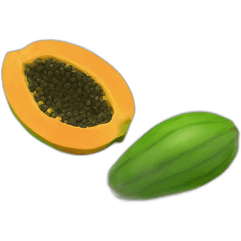 papaya emoji