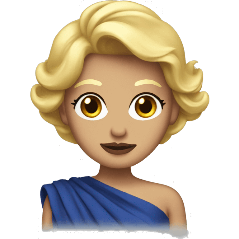 donald trump in an evening gown emoji