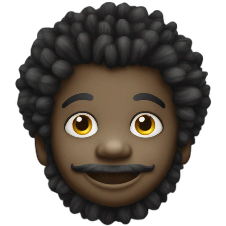 golliwog stripes emoji