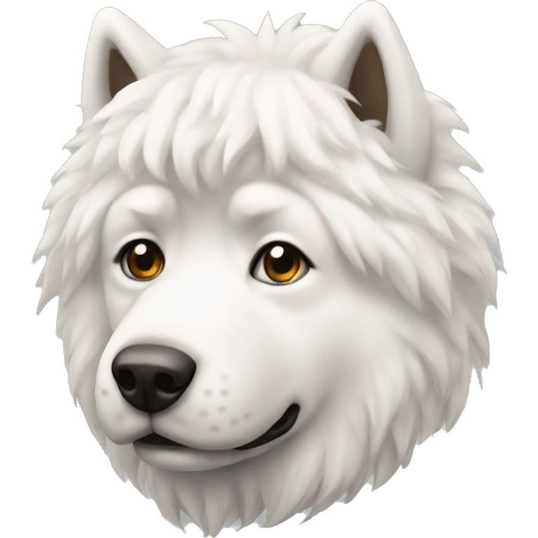 A Samojede emoji