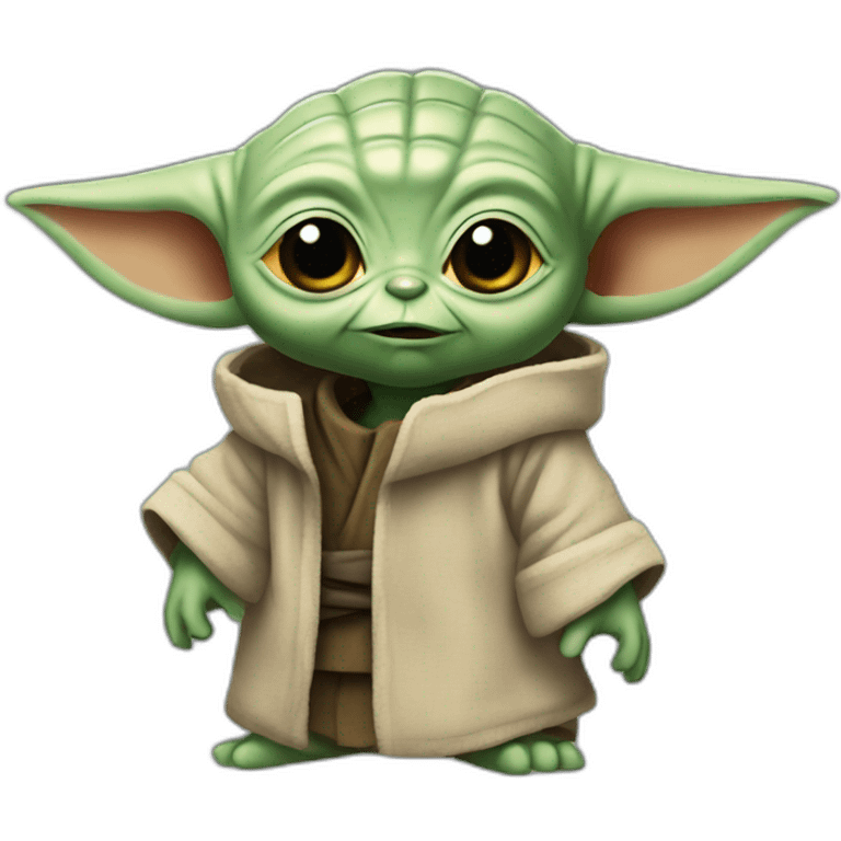 mad baby yoda emoji