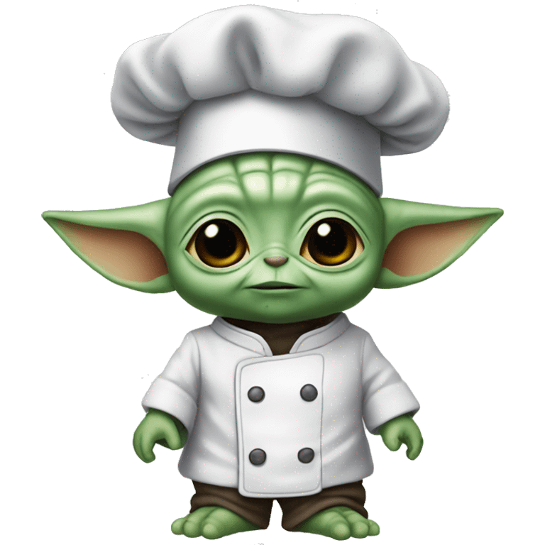 chef baby yoda emoji