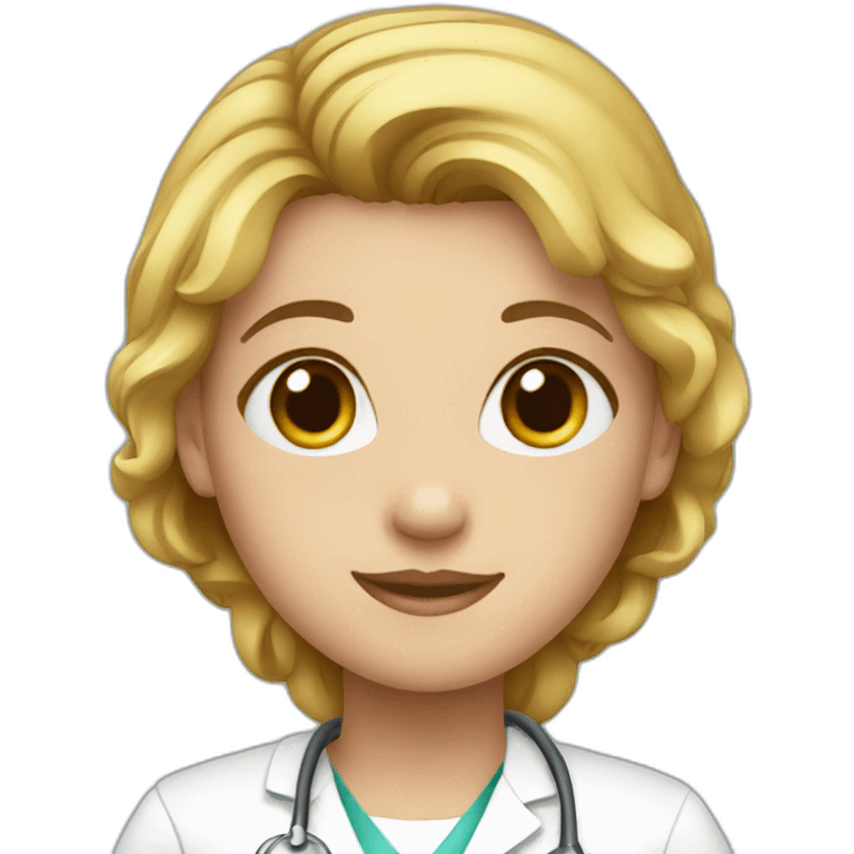 a young nurse emoji