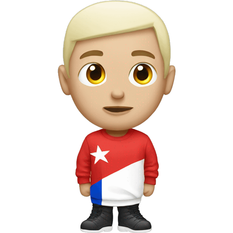 eminem with a russian flag emoji