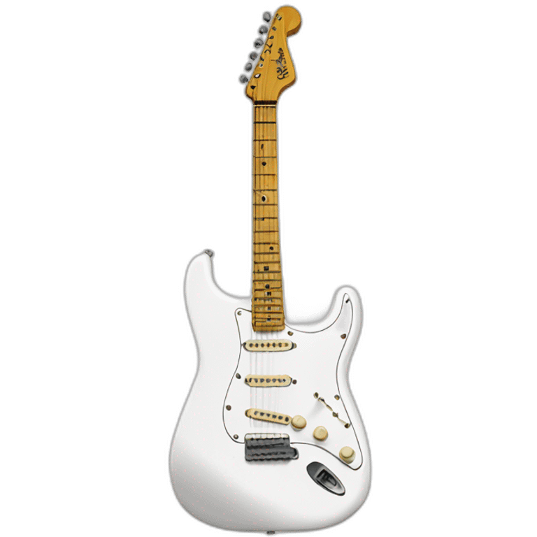 white-stratocaster emoji