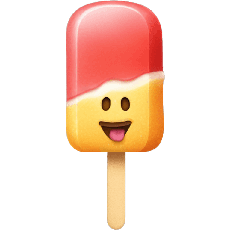 tongue with popsicle emoji