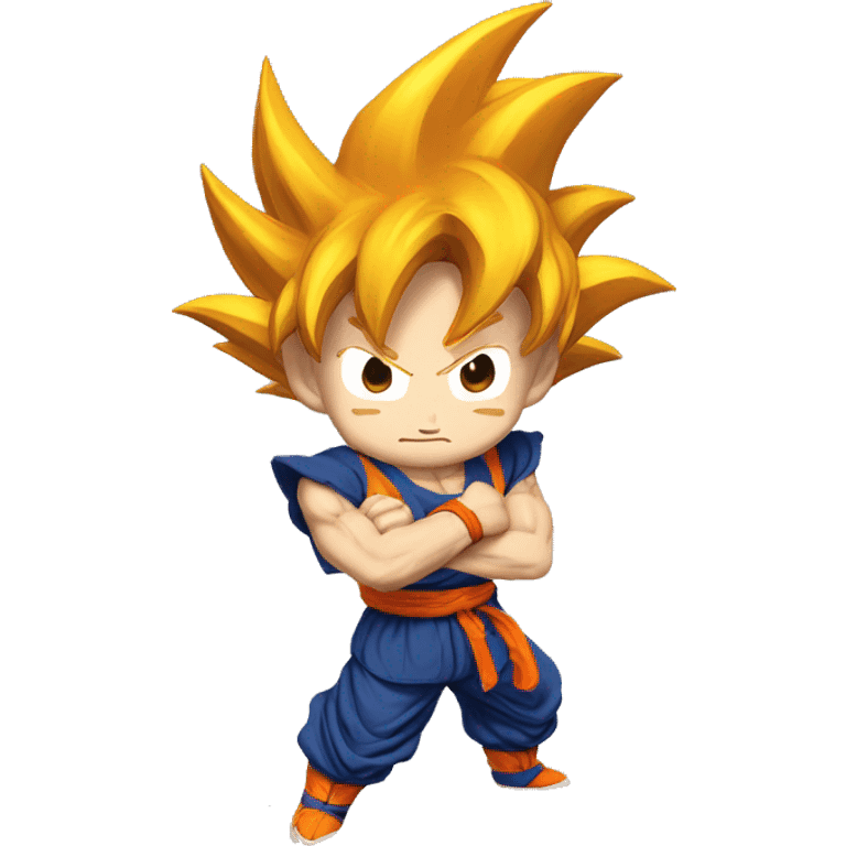 Goku de la serie dragón ball  emoji