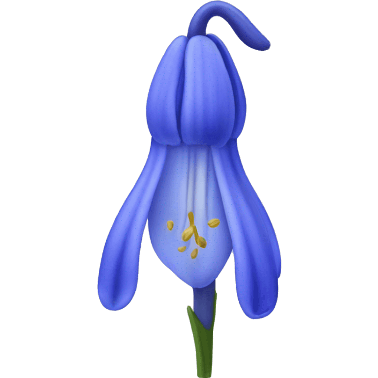 Bluebell flower emoji