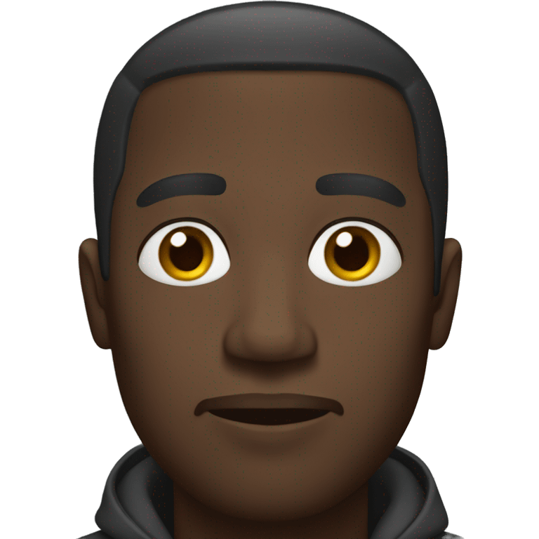 cold black man emoji