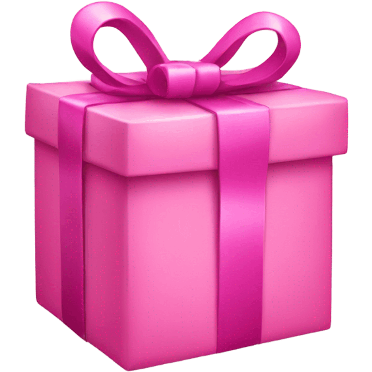 Pink present  emoji