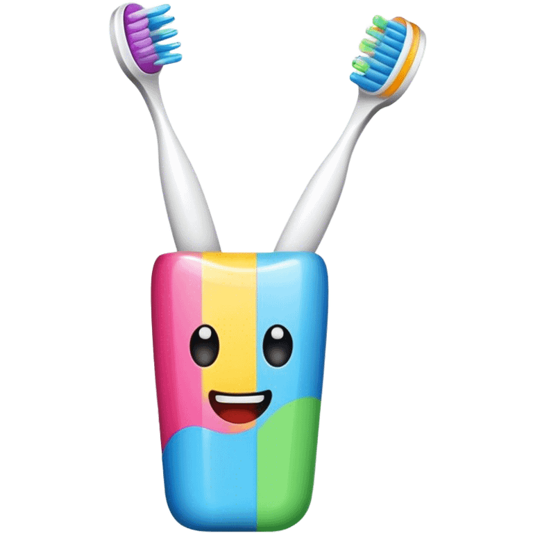 gay toothbrush emoji