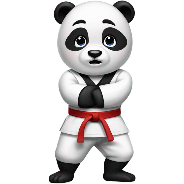 Karate panda emoji