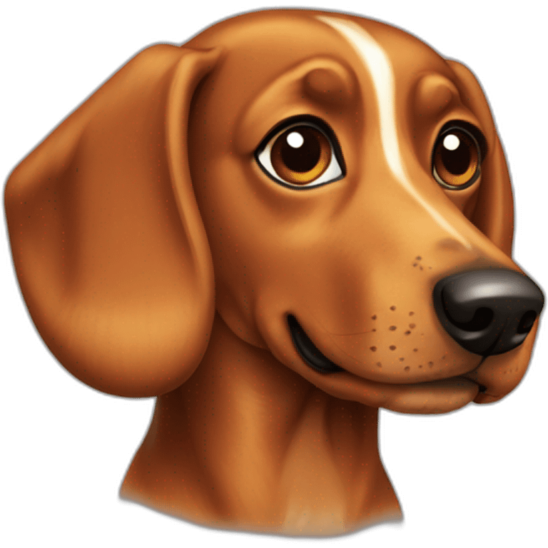 teckel dog emoji