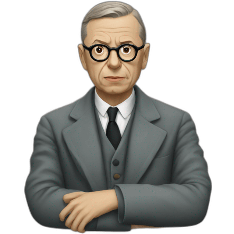 sartre emoji