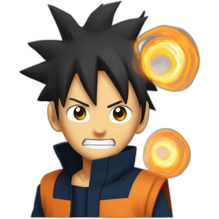 Naruto do the rasengan emoji