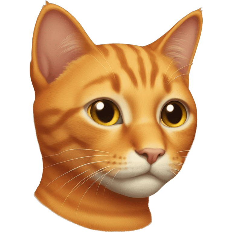 orange cat  emoji