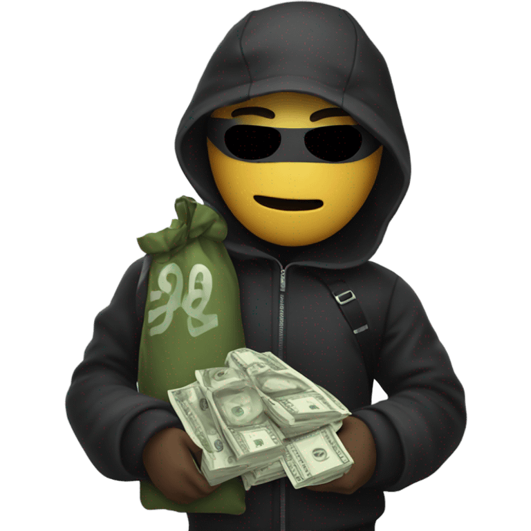 Robber man emoji