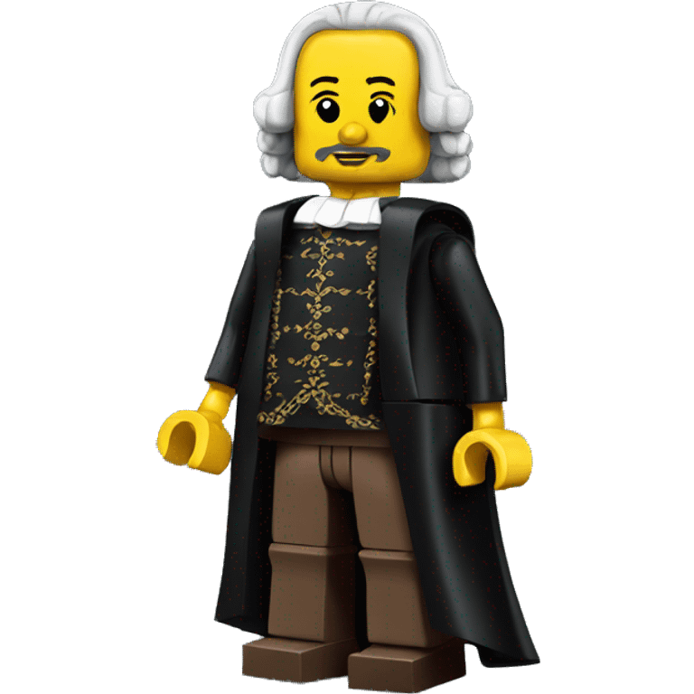 WILLIAM SHAKESPEARE lego full body emoji