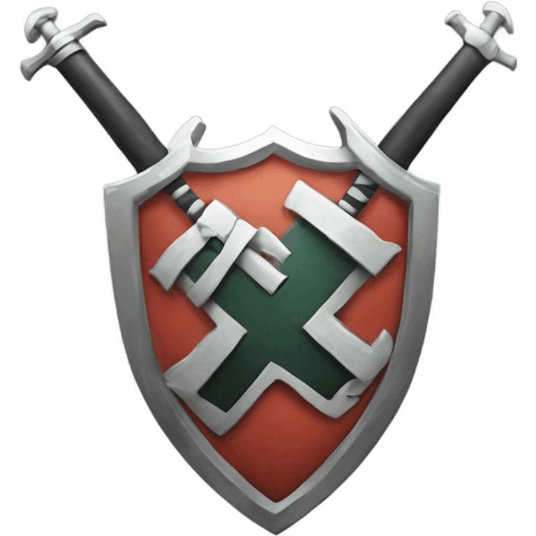 medic symbol add a shield and swords
 emoji