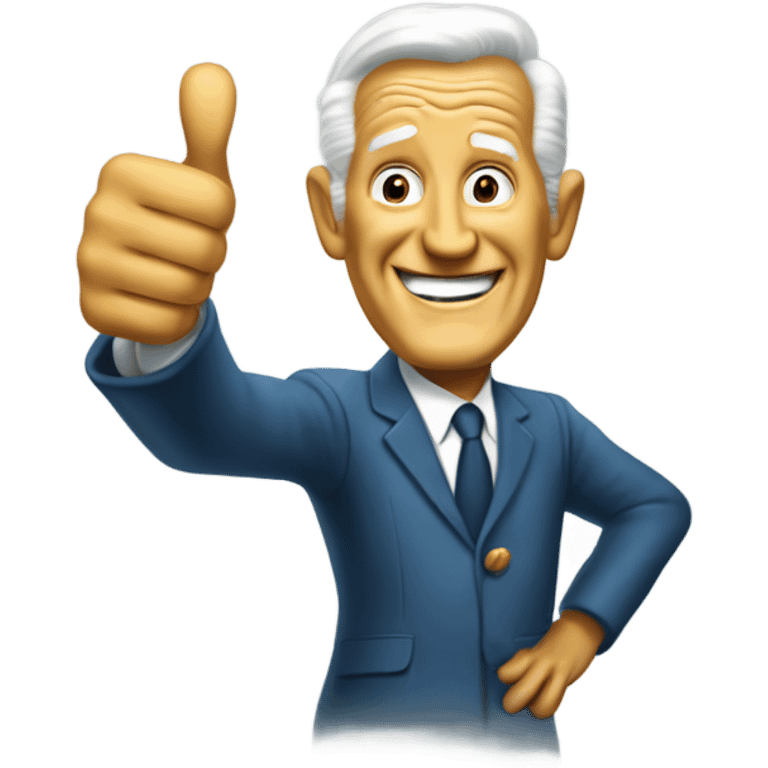 Bob Barker thumbs up emoji