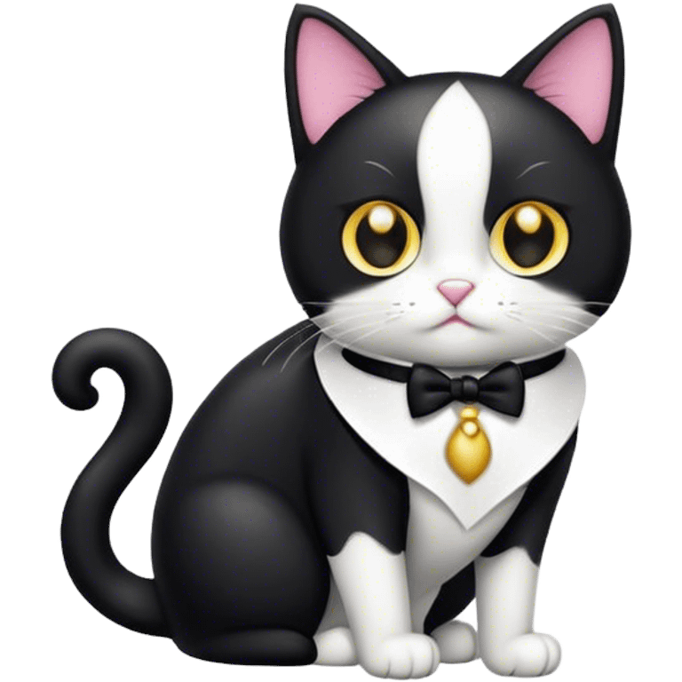 Tuxedo Cat emoji