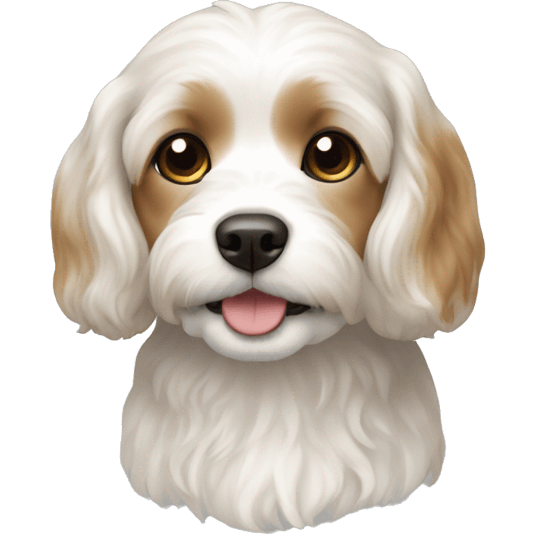 Smooth cavachon light  emoji