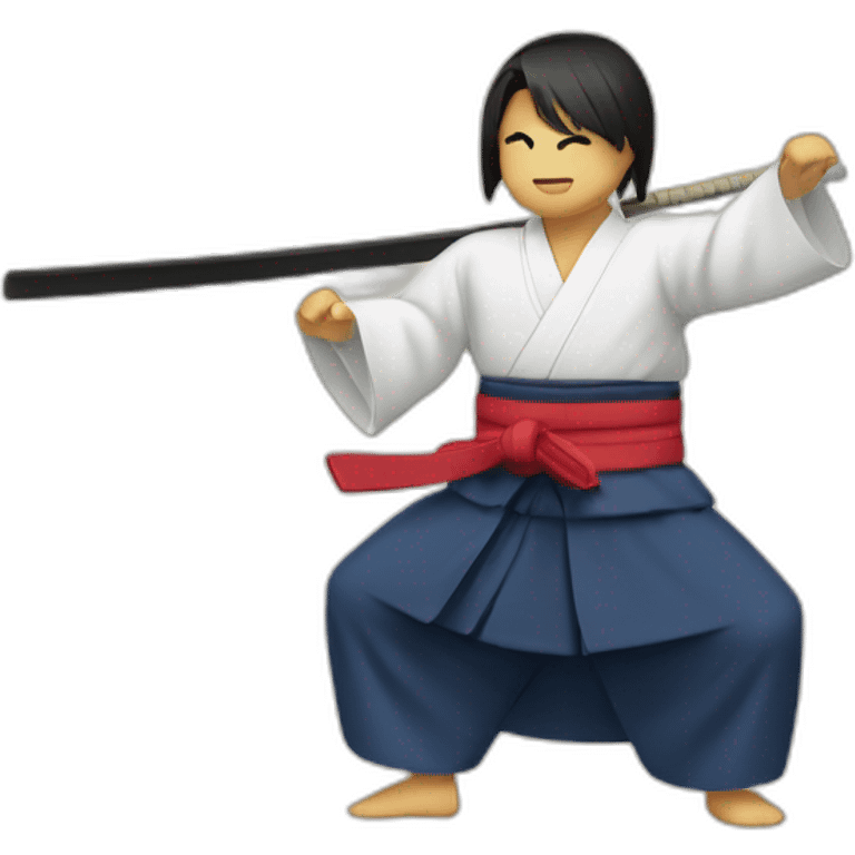 hakama aïkido emoji