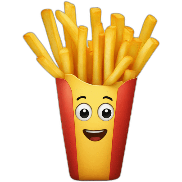 big french fries emoji