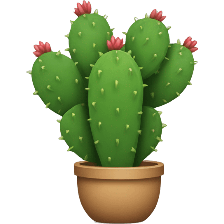 round Nopal emoji