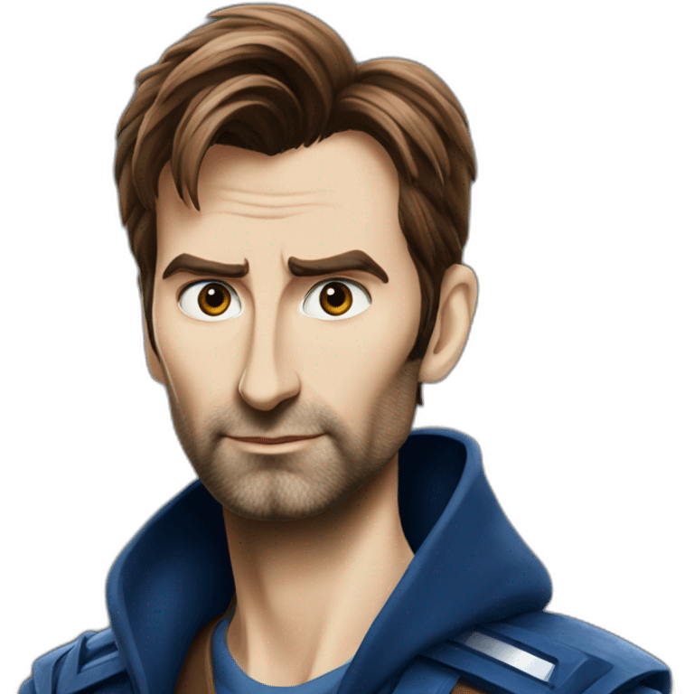 David-Tennant-the-TARDIS emoji