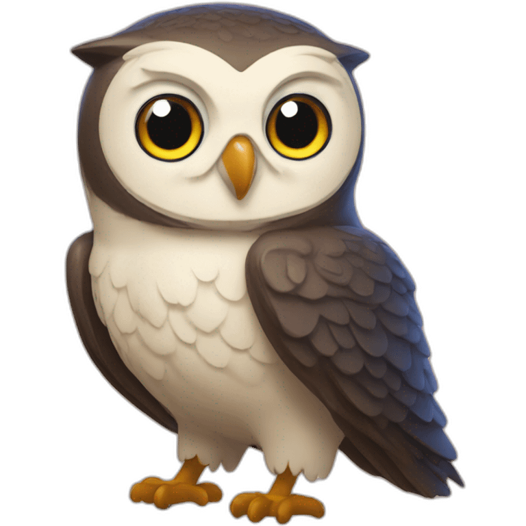 the magic owl emoji