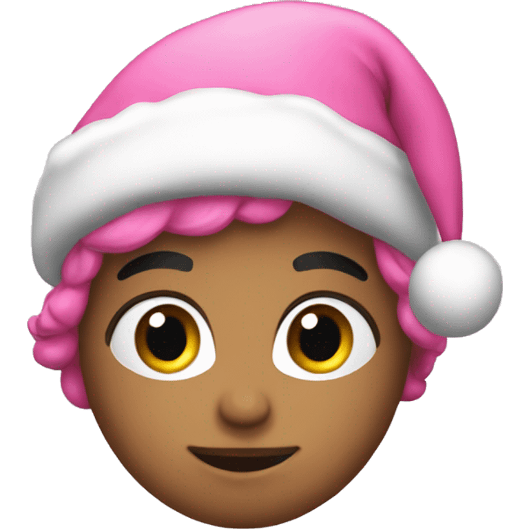 pink cristmas emoji