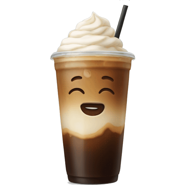 Iced coffee emoji