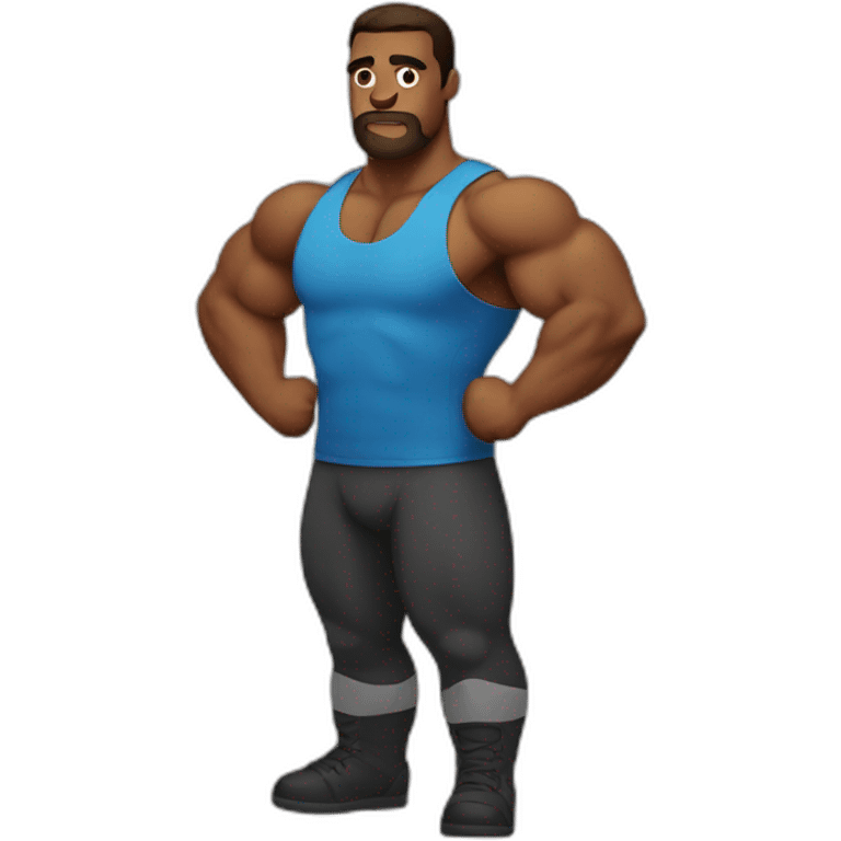 strong man emoji