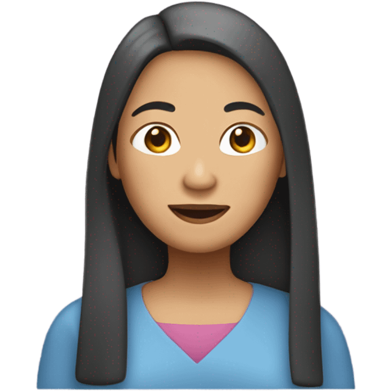 54 years old, straight hair Filipina  emoji