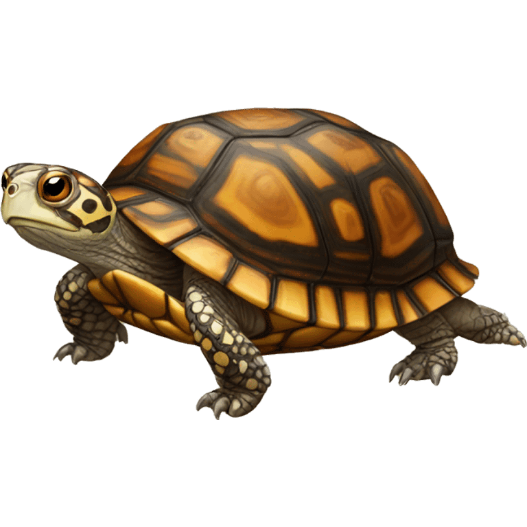 Ornate Box turtle emoji