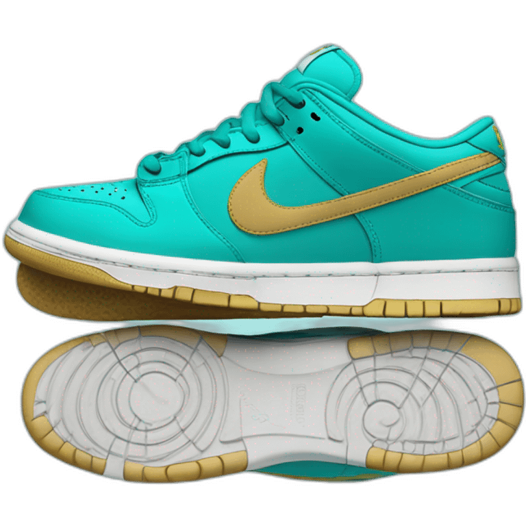 Dunk low sb lagoon emoji