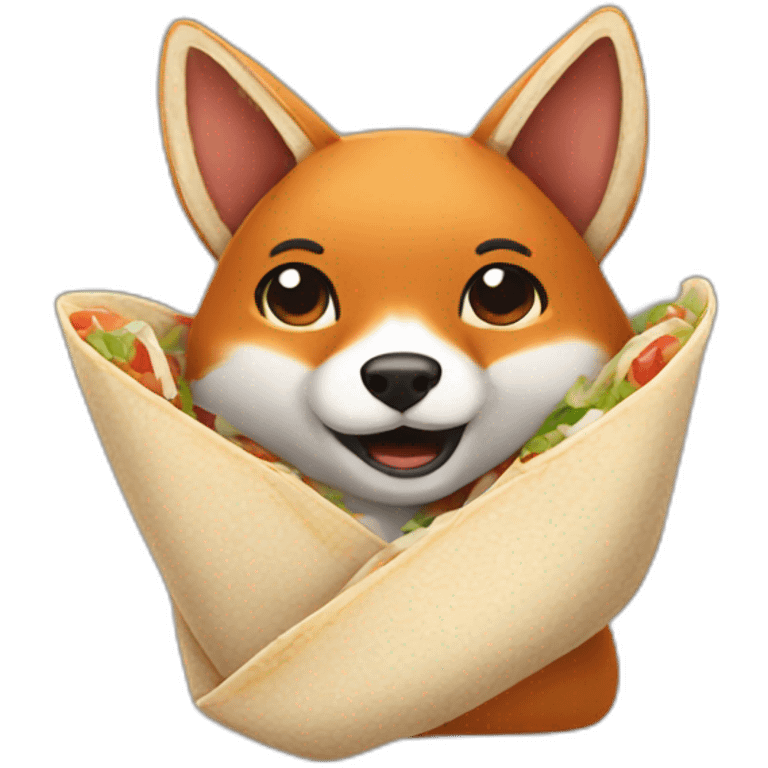 burrito fox emoji