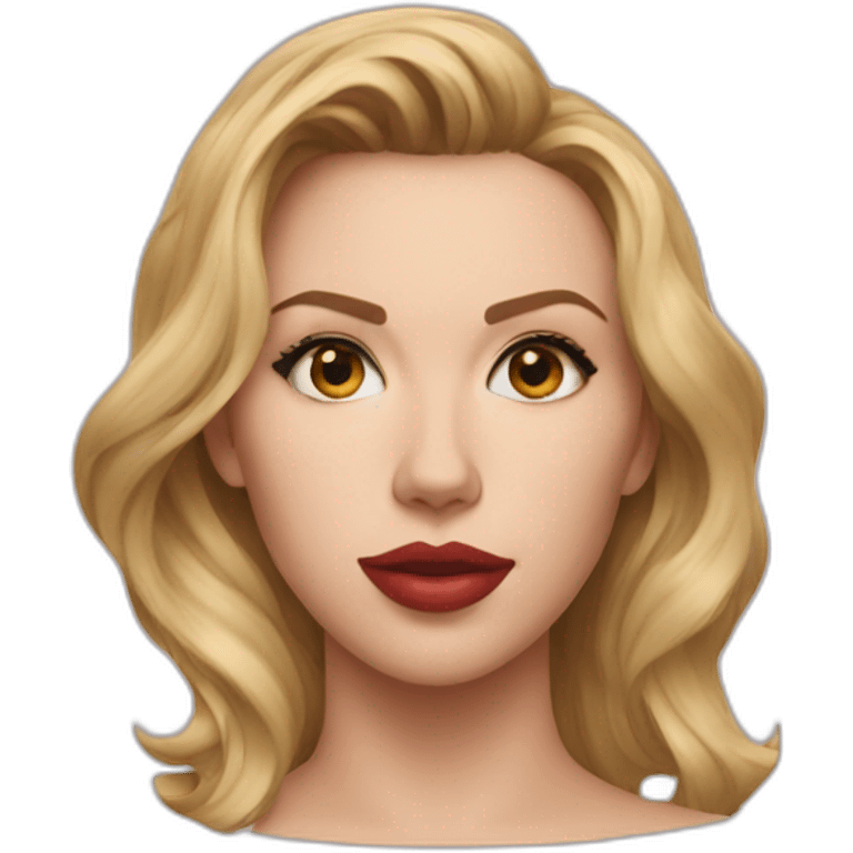 Scarlett Johansson emoji